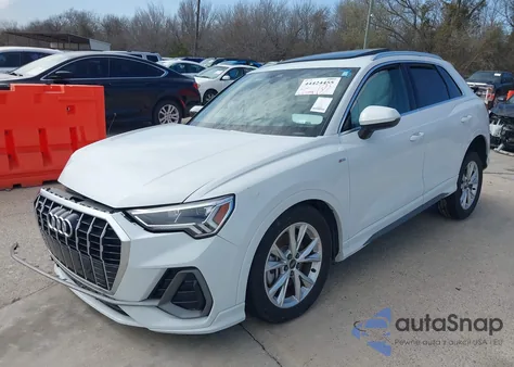 2023 Audi Q3 Premium 45 Tfsi S Line Quattro Tiptronic z USA, uszkodzony, nr VIN WA1DECF3XP1121963